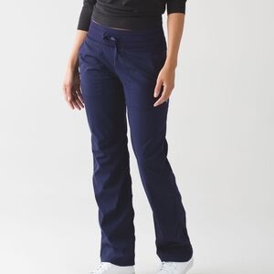 Lululemon Studio Pant II *Liner Deep Blue/Purple Like New